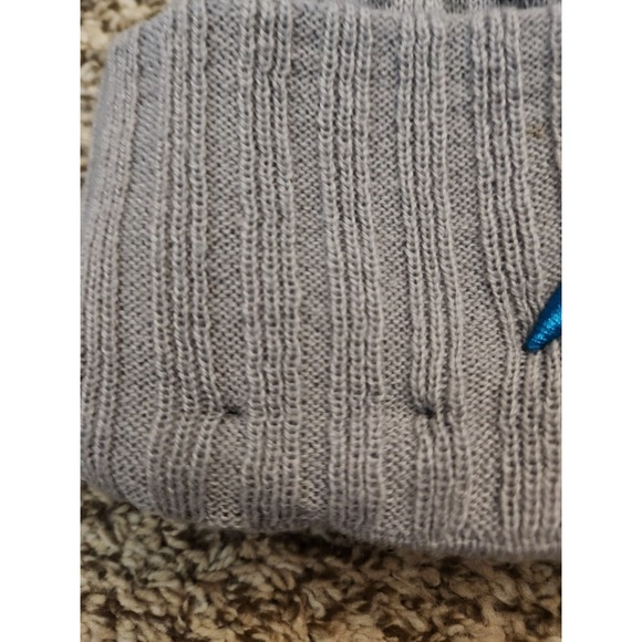 Carolina Panthers New Era Gray Keep Pounding Adult Cuffed Knit Beanie Hat OSFM - Picture 3 of 9